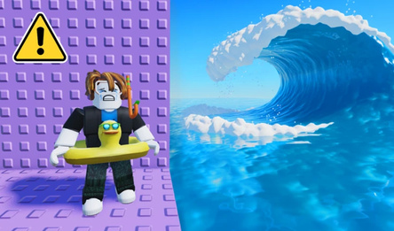 Obby: Tsunami +1 speed