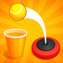 Попади шариком в стакан