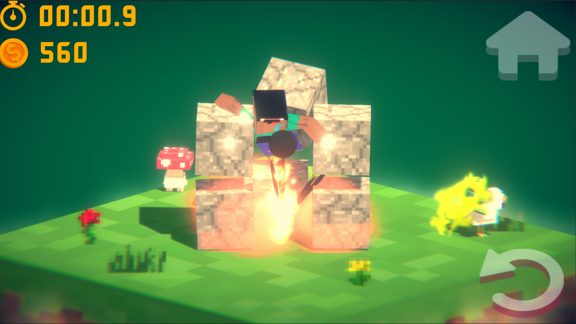 Подорви Нубика - 3D