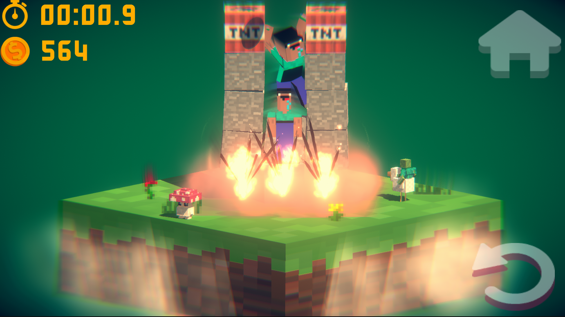 Подорви Нубика - 3D