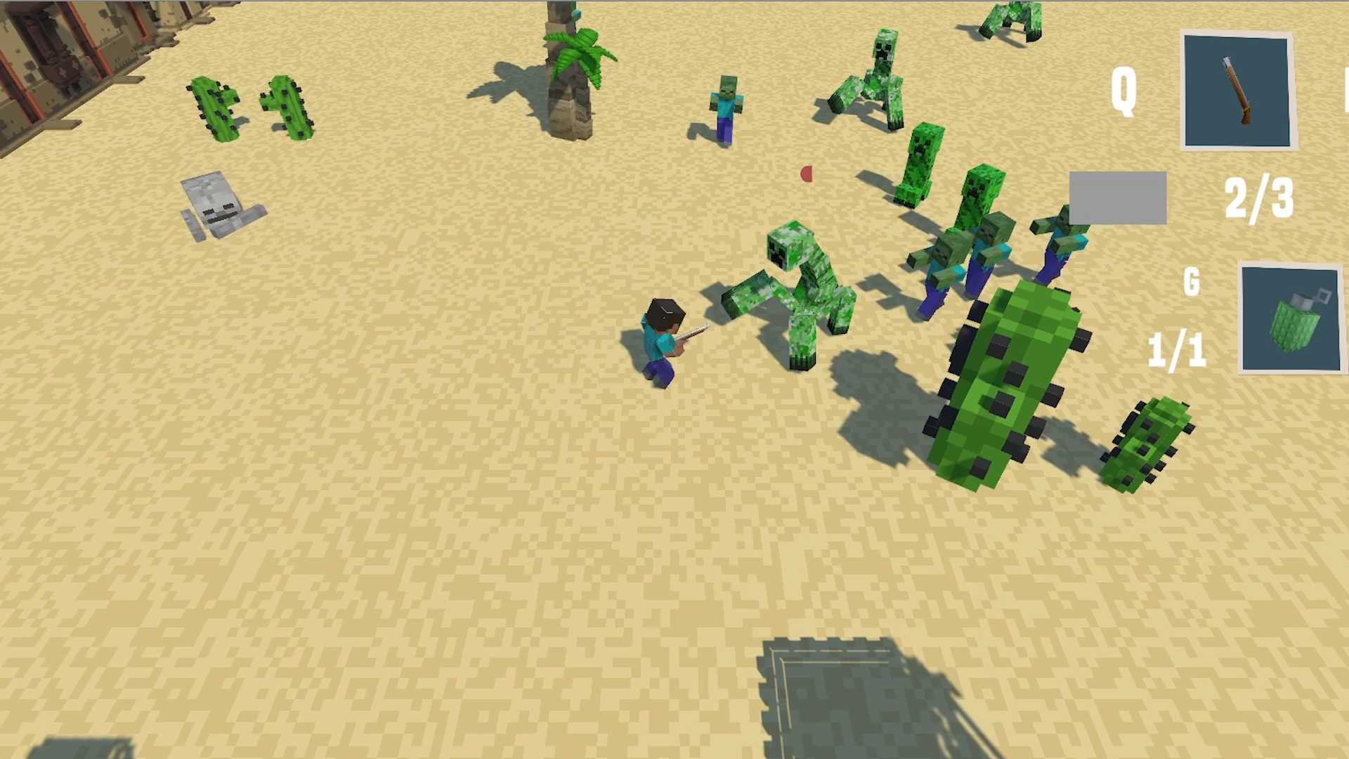 Арена Крафт. Нубик Против Монстров!