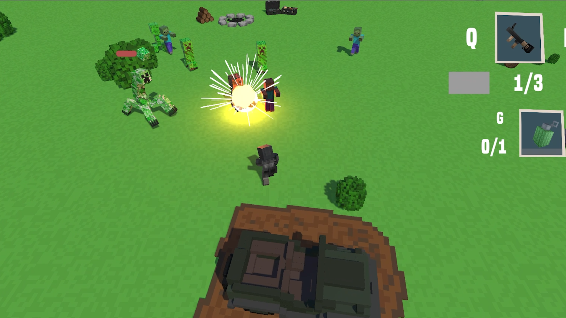 Арена Крафт. Нубик Против Монстров!