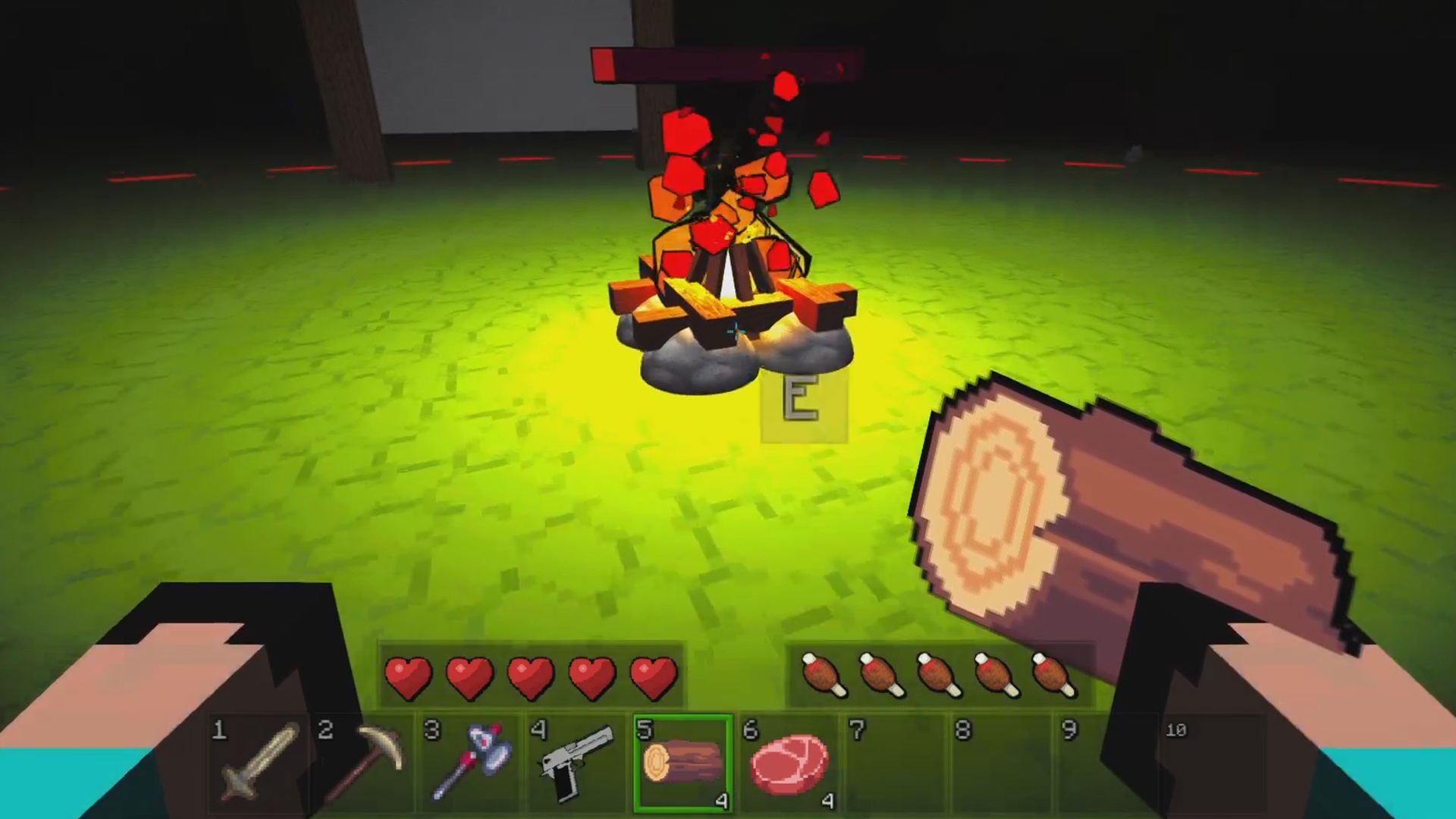 99 ночей в Лесу Хоррор Крафт!