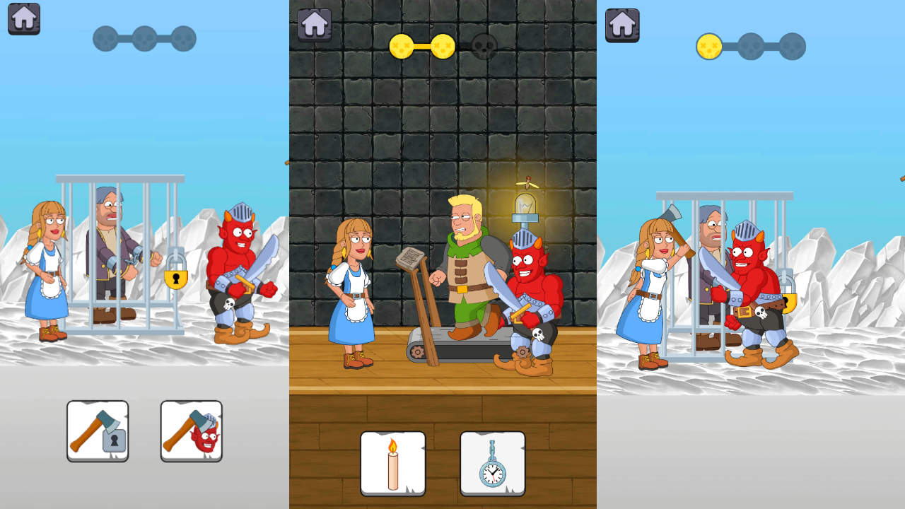 Спаси Принцессу: Сокровища Подземелий