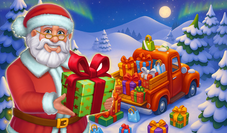 Новогодняя ферма Деда Мороза