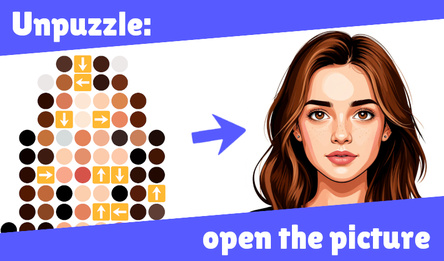 Unpuzzle: open the picture