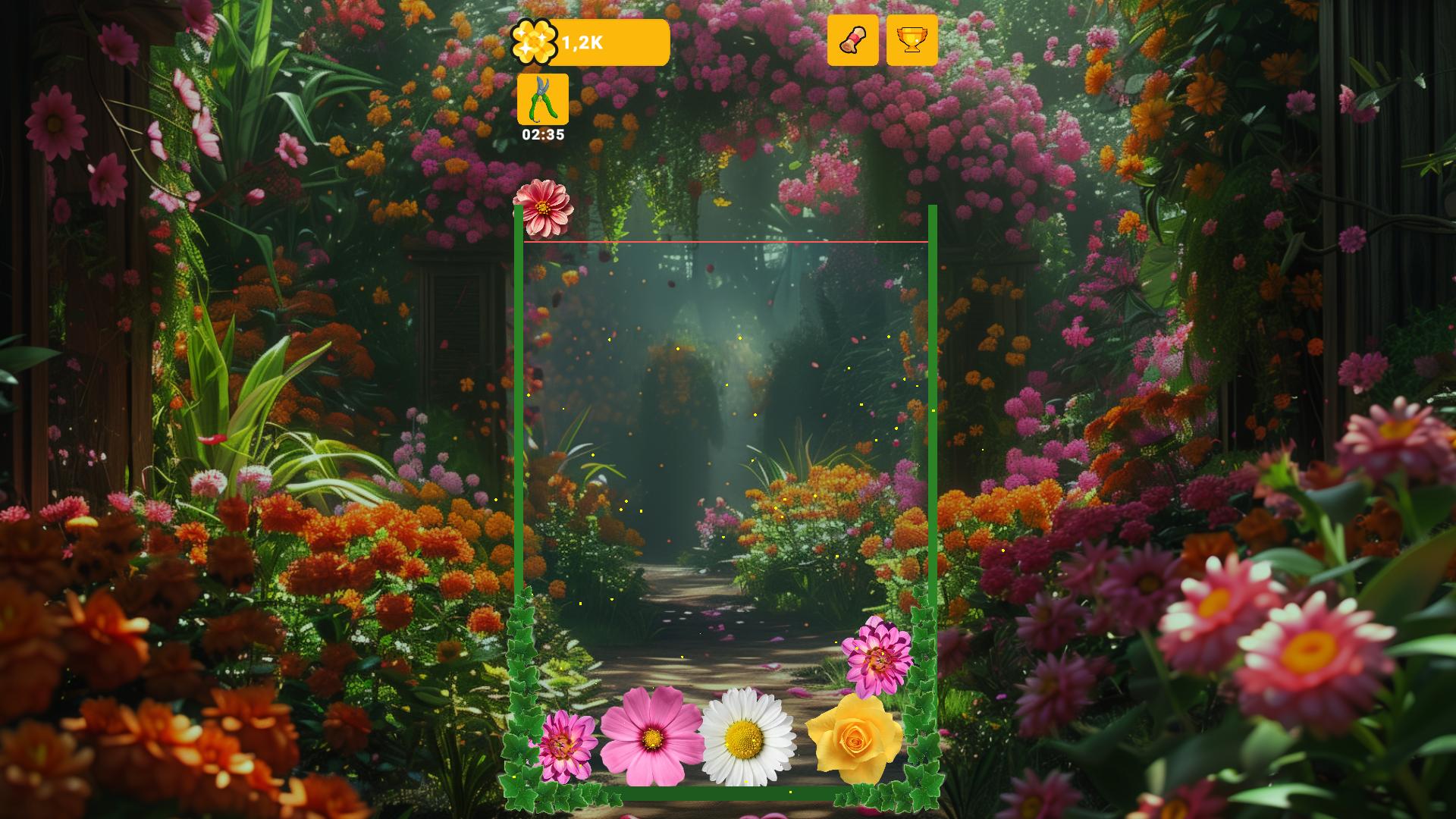 Соединяй цветы и собирай букеты