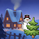 Новогодние игрушки: Соединяй и украшай!