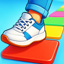 Stand on the right color, Robby!