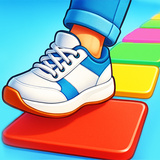 Stand on the right color, Robby!