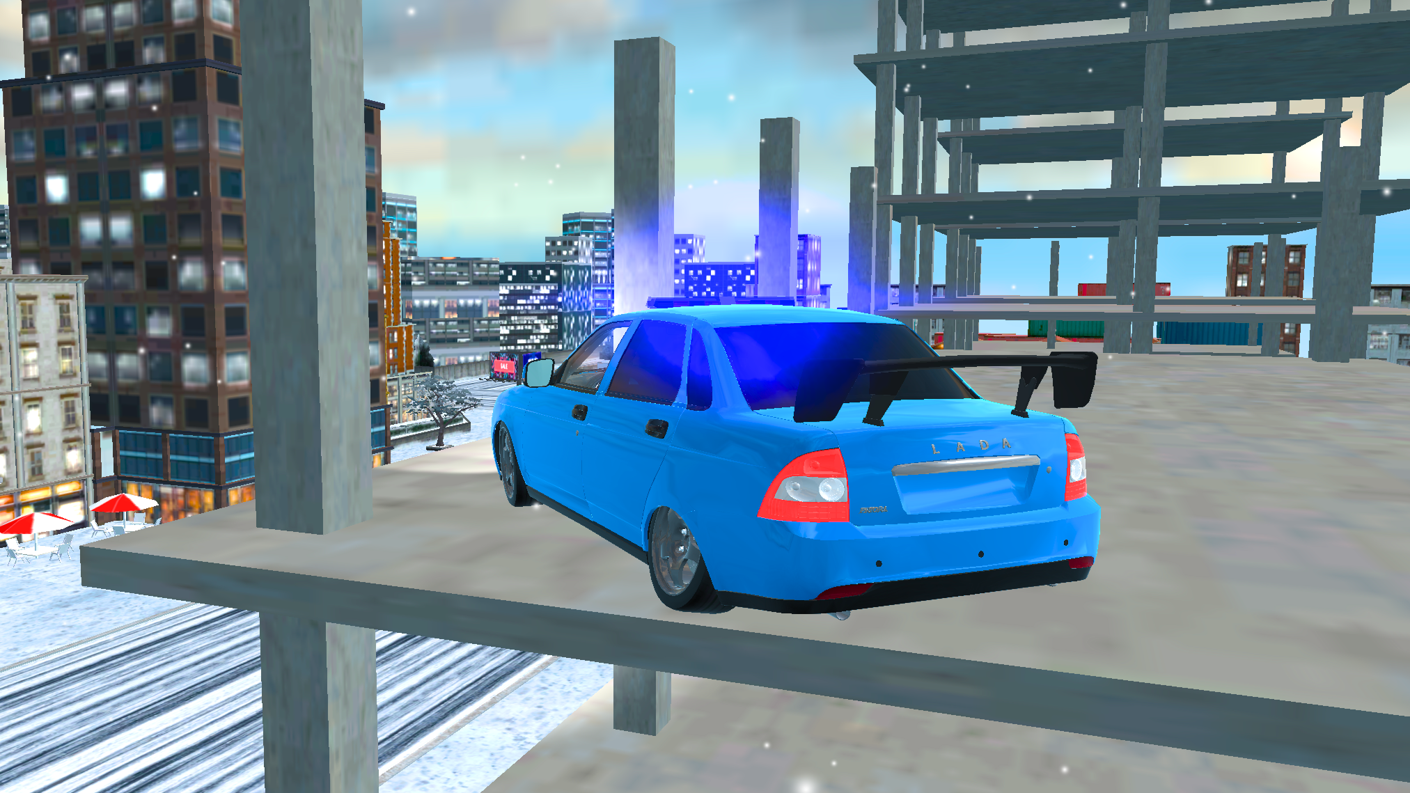 Зимний Дрифт на Приоре