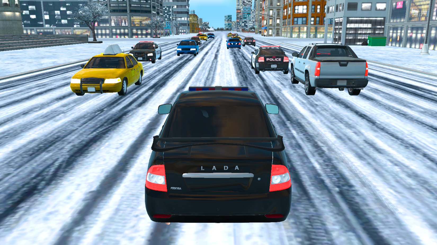 Зимний Дрифт на Приоре