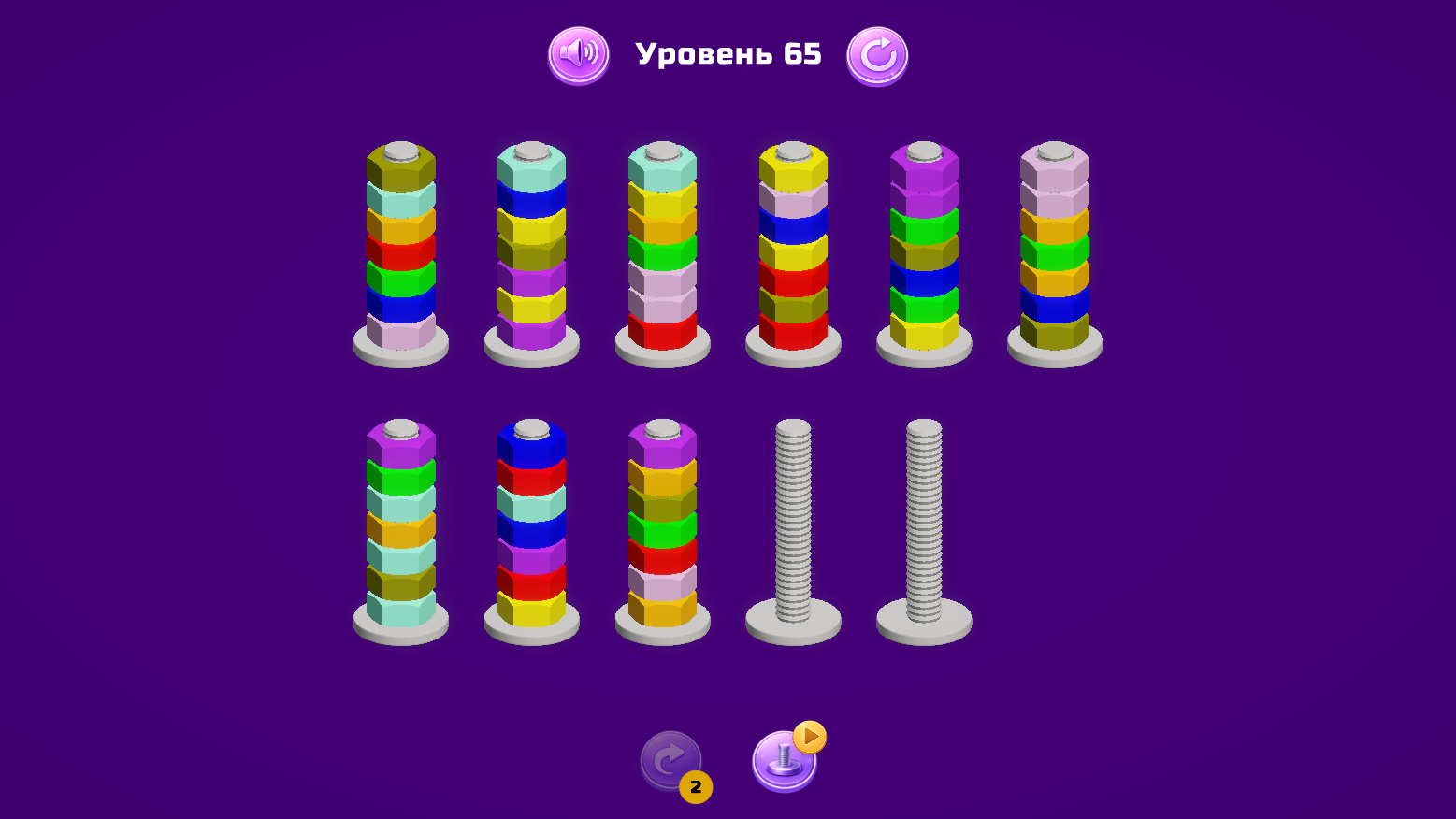 Сортировка Гаек на Болтах