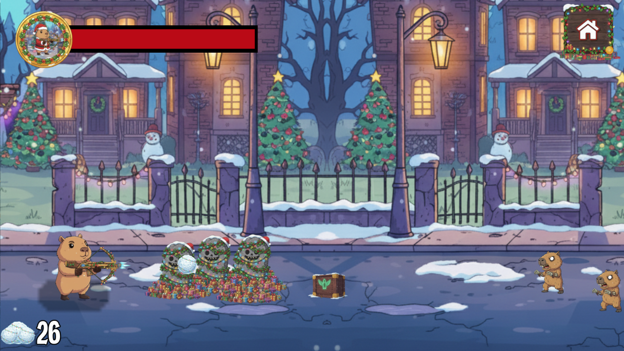 Capybara Winter Curse