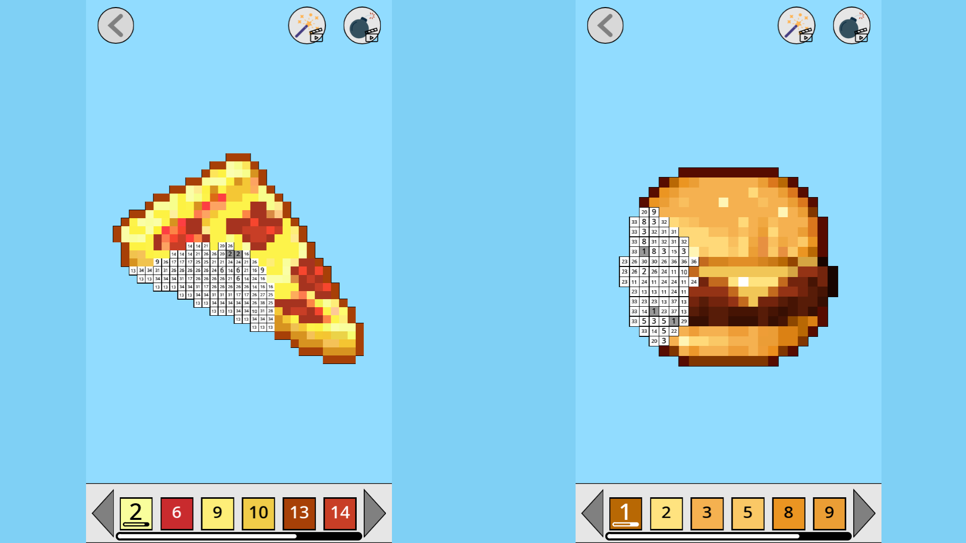 Мир По Номерам. Pixel Art