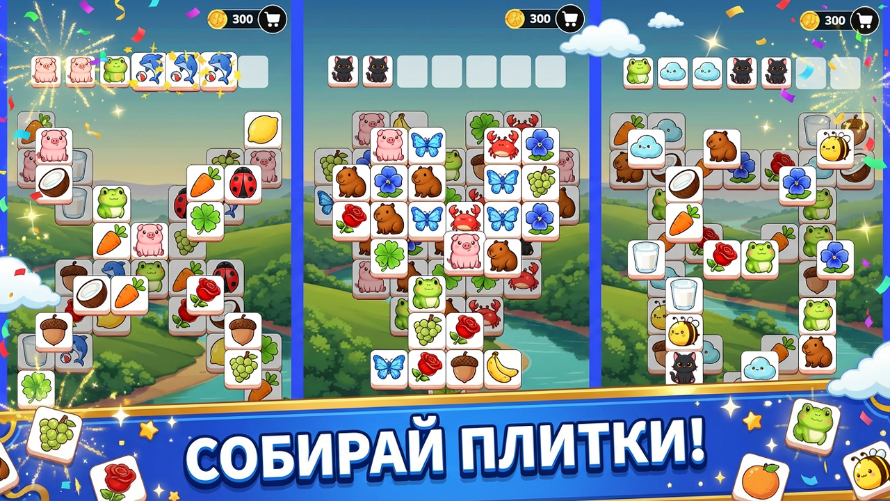 Три в ряд: Вокруг света