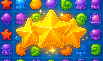 Сокровища Океана - Тайны Глубин: Три в Ряд