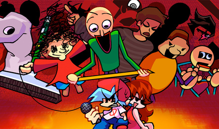 Baldi's Basics in Funkin
