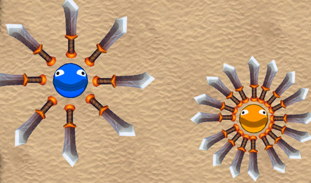 Sworded io - Вращай и Руби