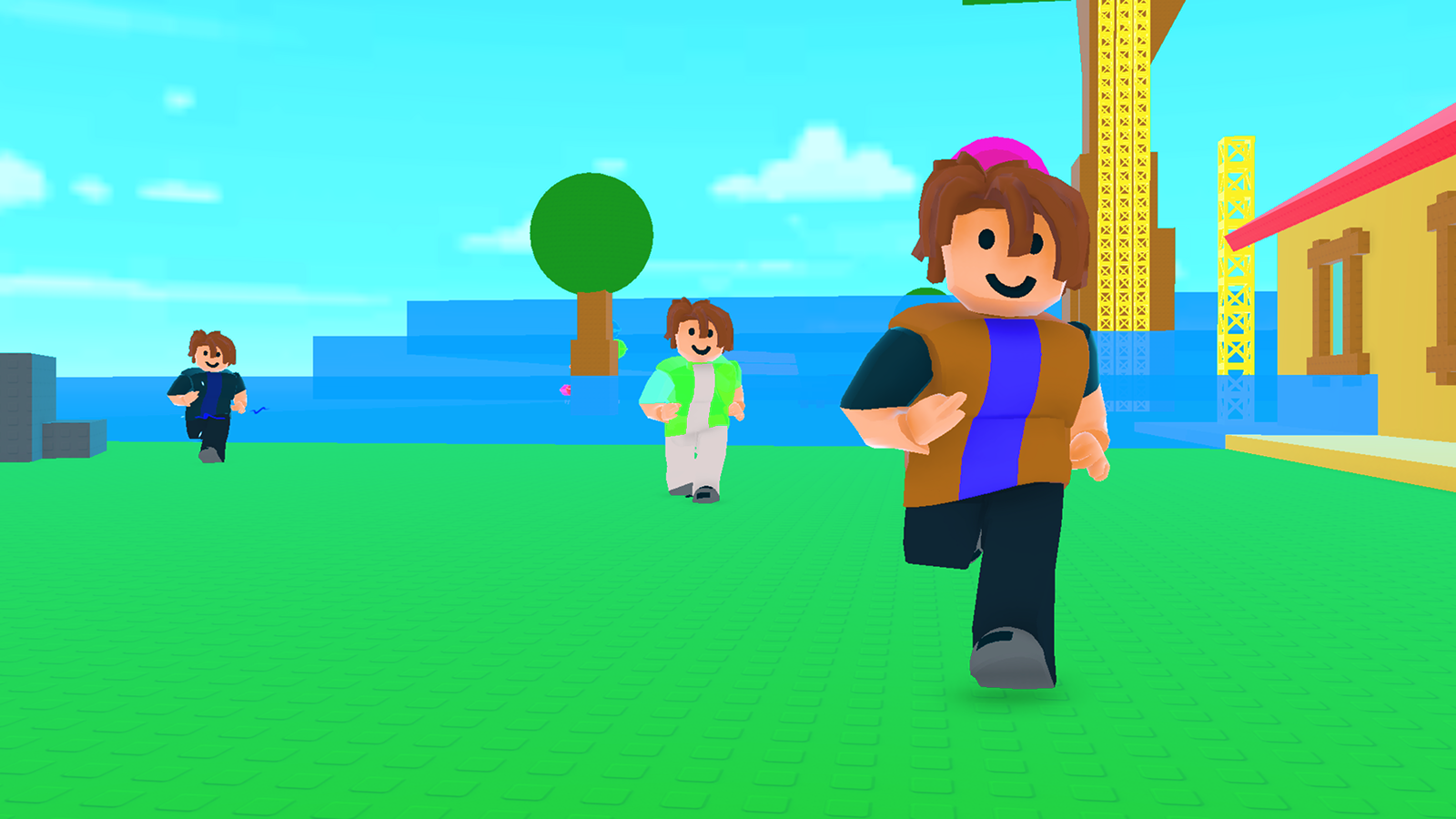 Обби Побег от Цунами