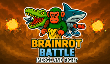 Brainrot Battle: Merge and Fight