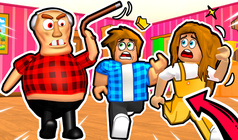 Обби: Побег От Дедушки!