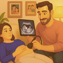 Беременная Аниме Девушка