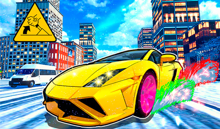 Зимний дрифт, новые тачки!