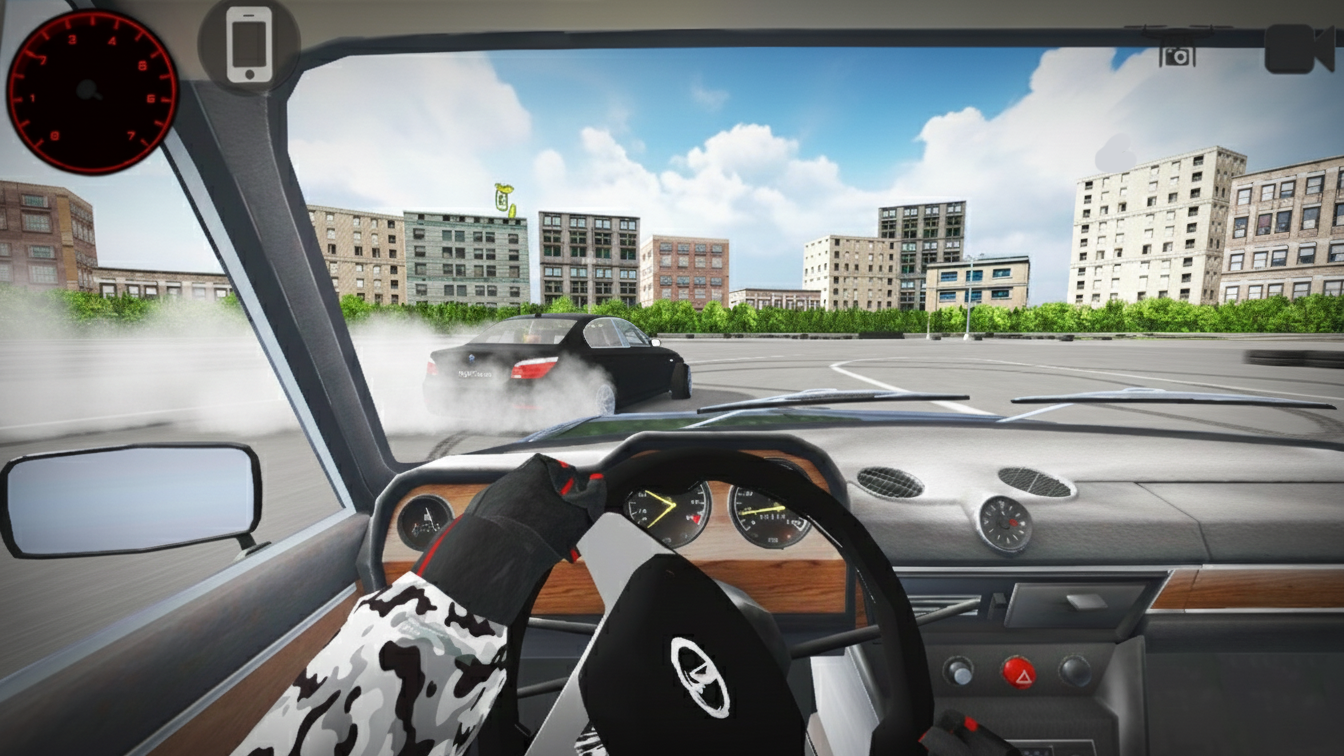 Русский Дрифт Гонщик Суета в Городе!