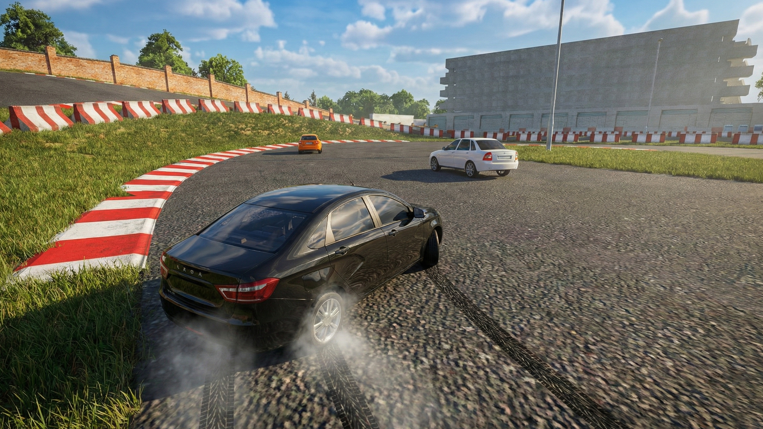 Русский Дрифт Гонщик Суета в Городе!