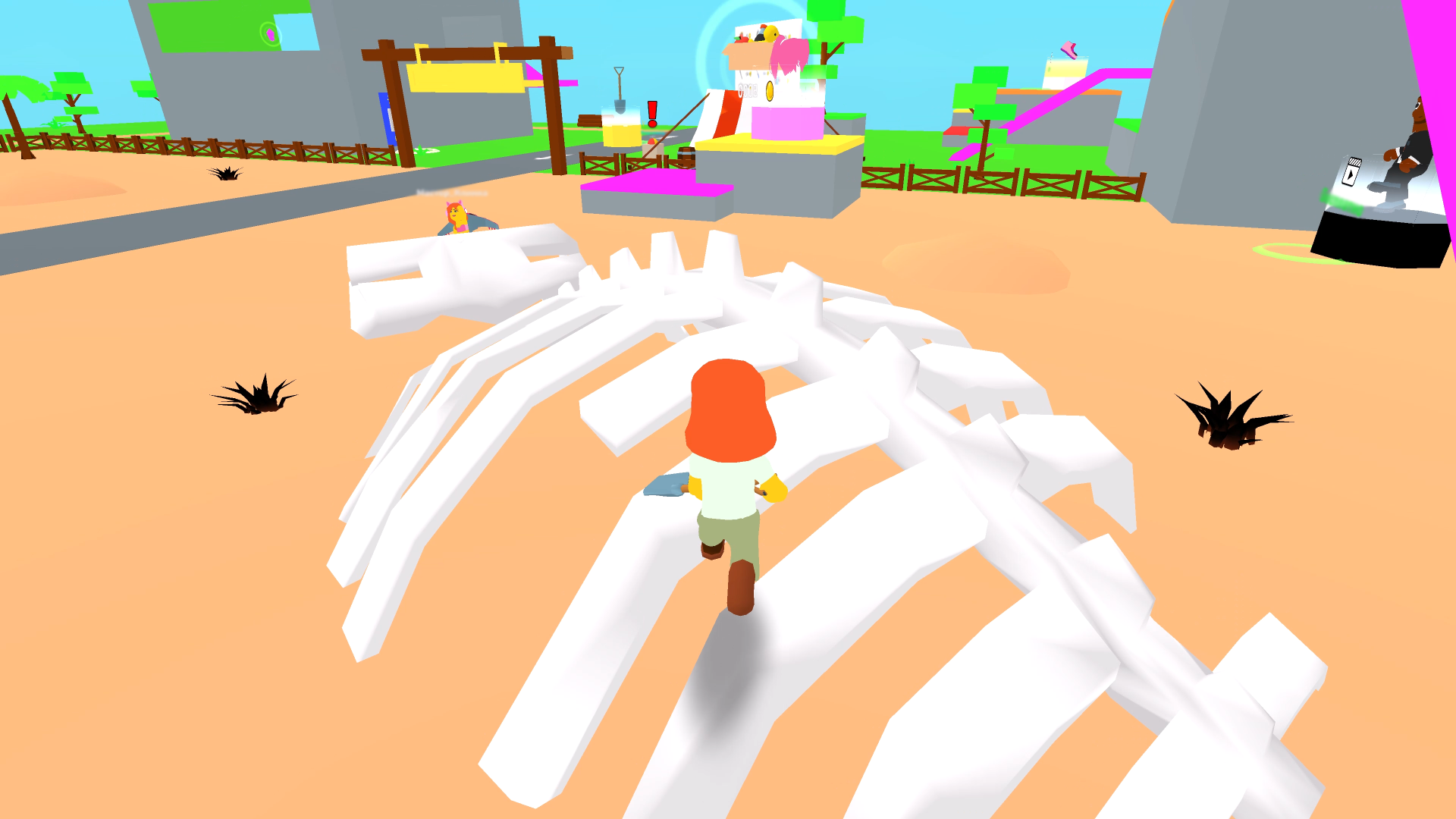 Обби: Выкопай это