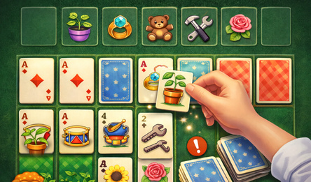 Solitaire: Card Sorting