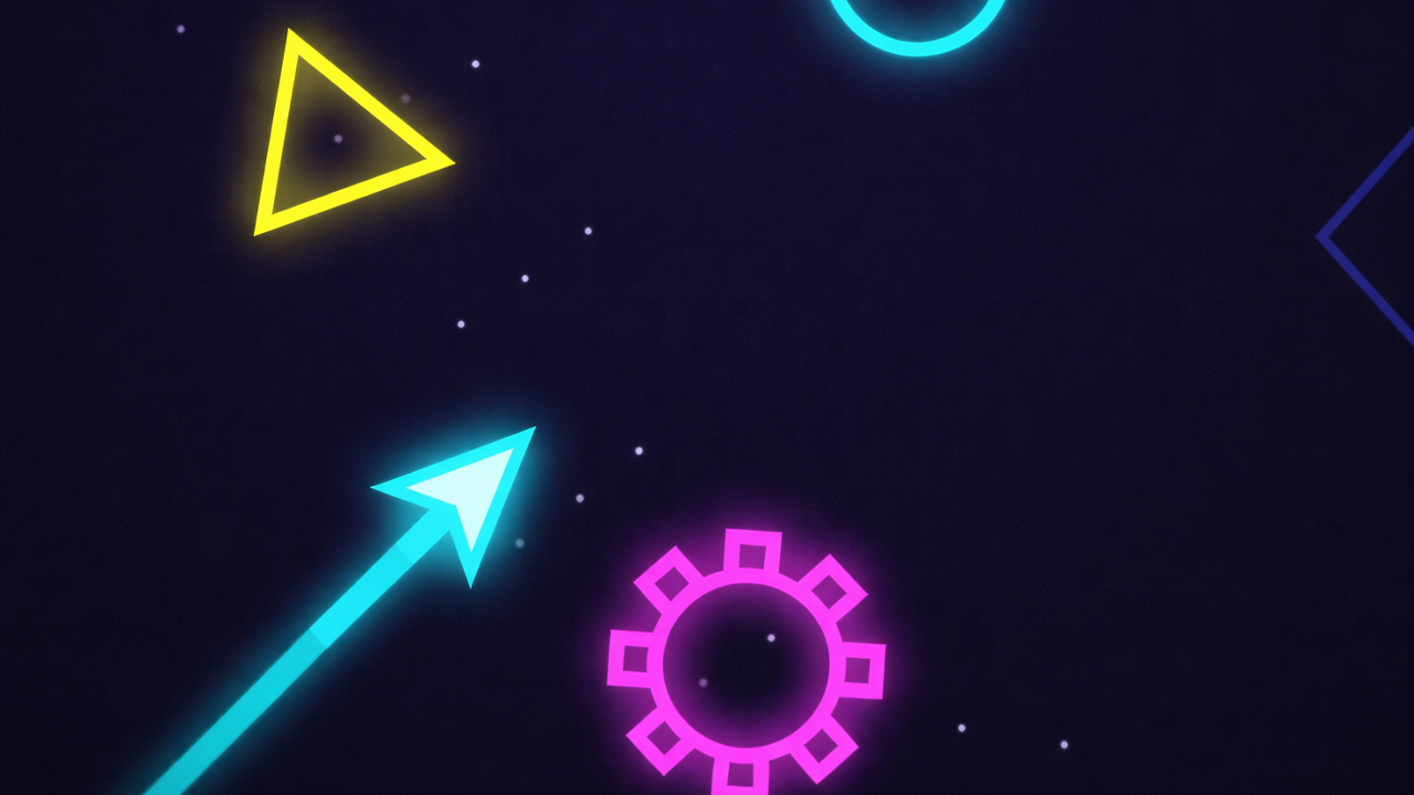 Неоновый полет Космический Бегун