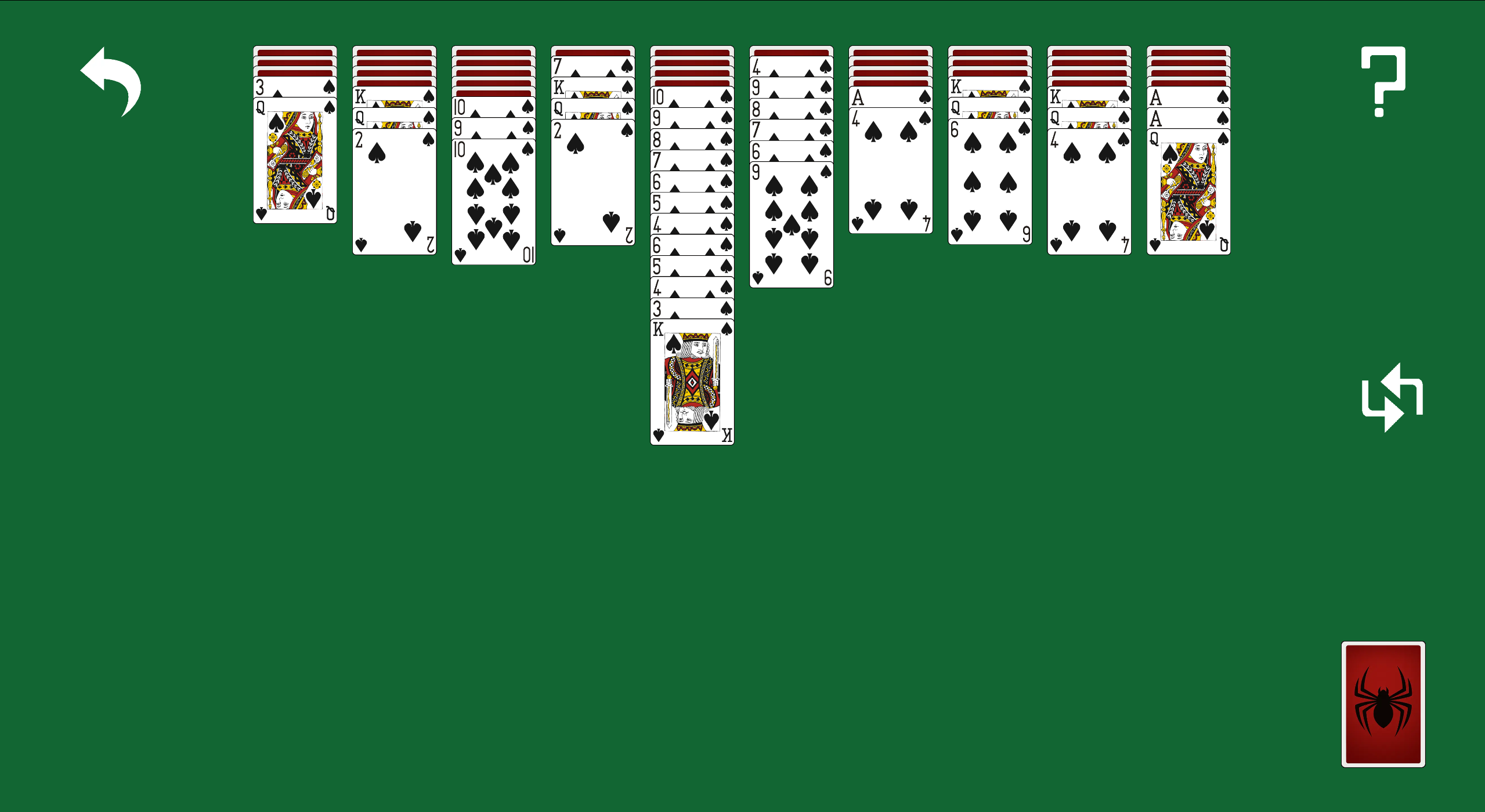 Пасьянс Паук Оригинал