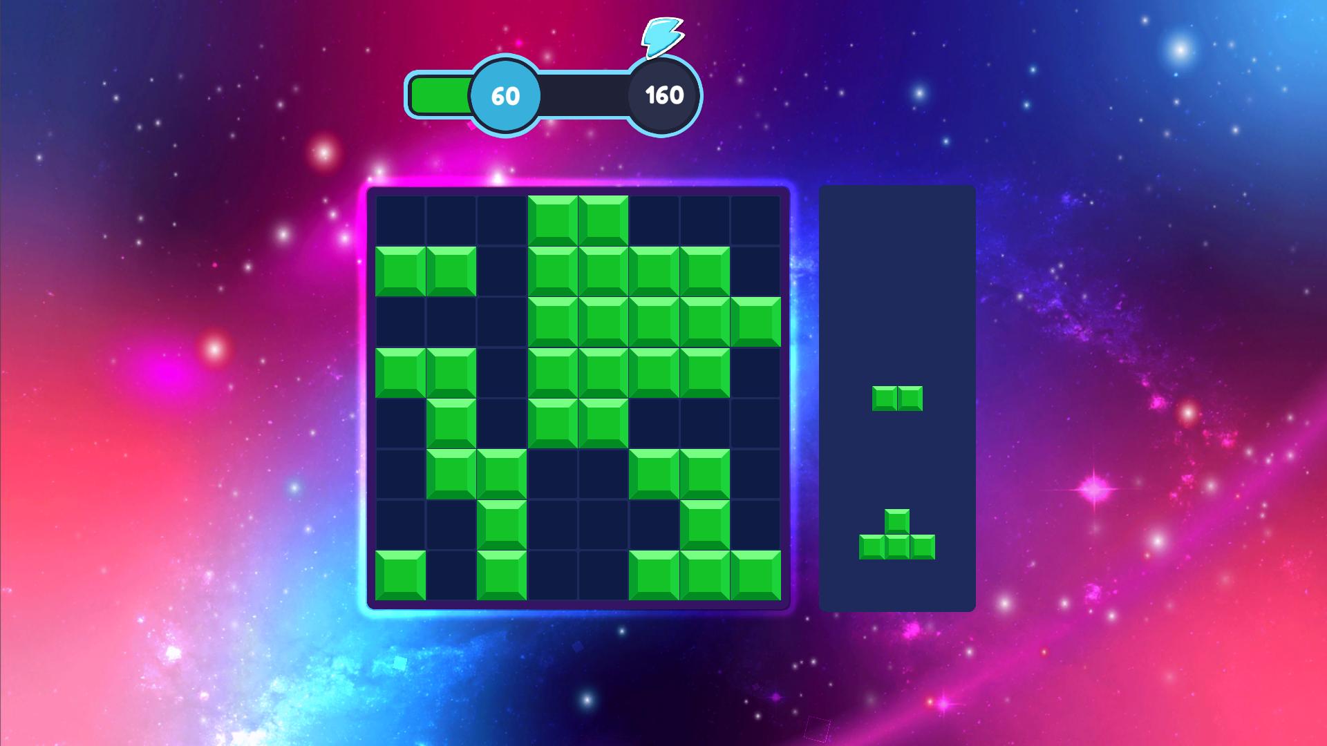 Блоки - головоломка "цветная мания"