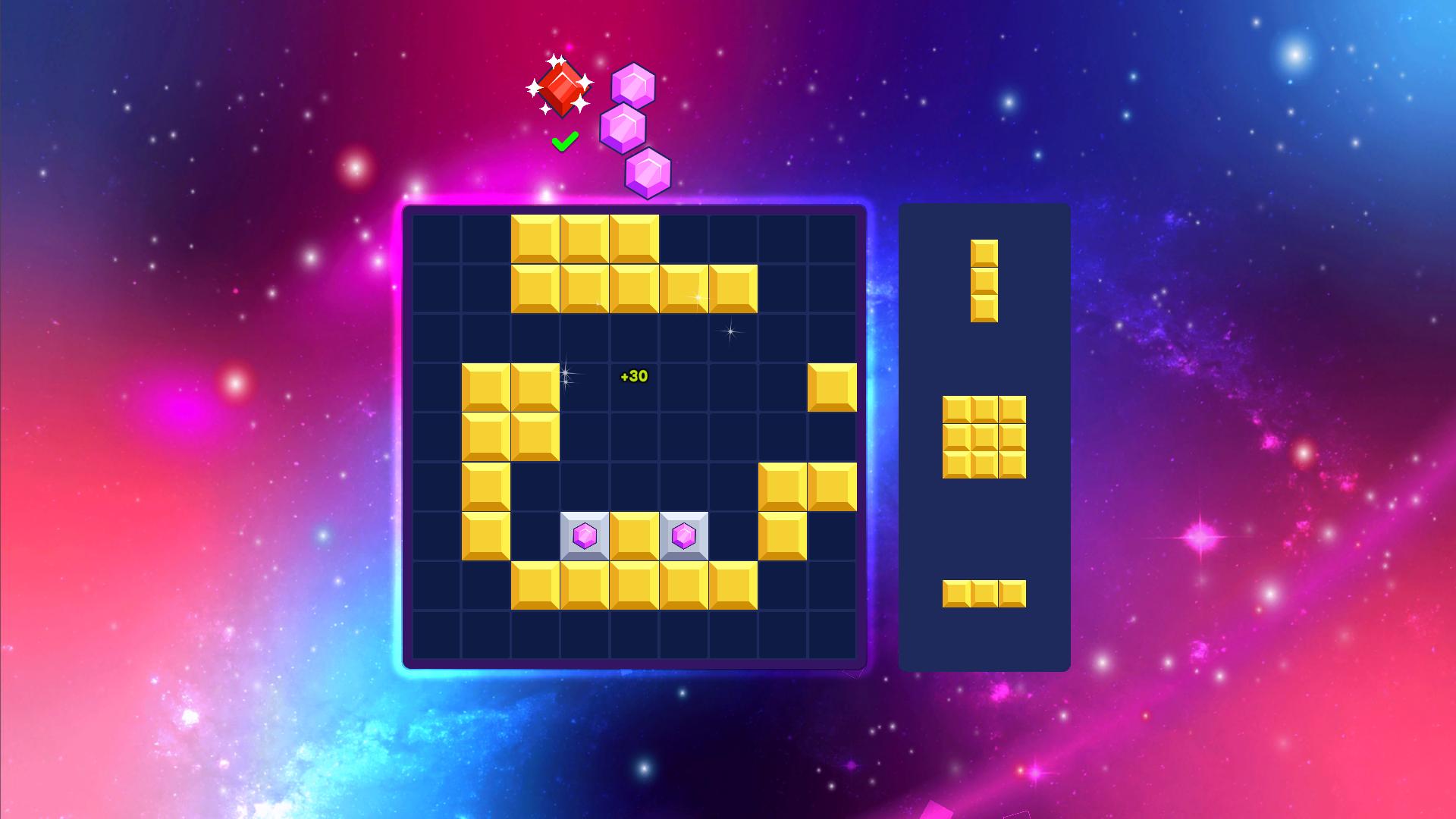 Блоки - головоломка "цветная мания"