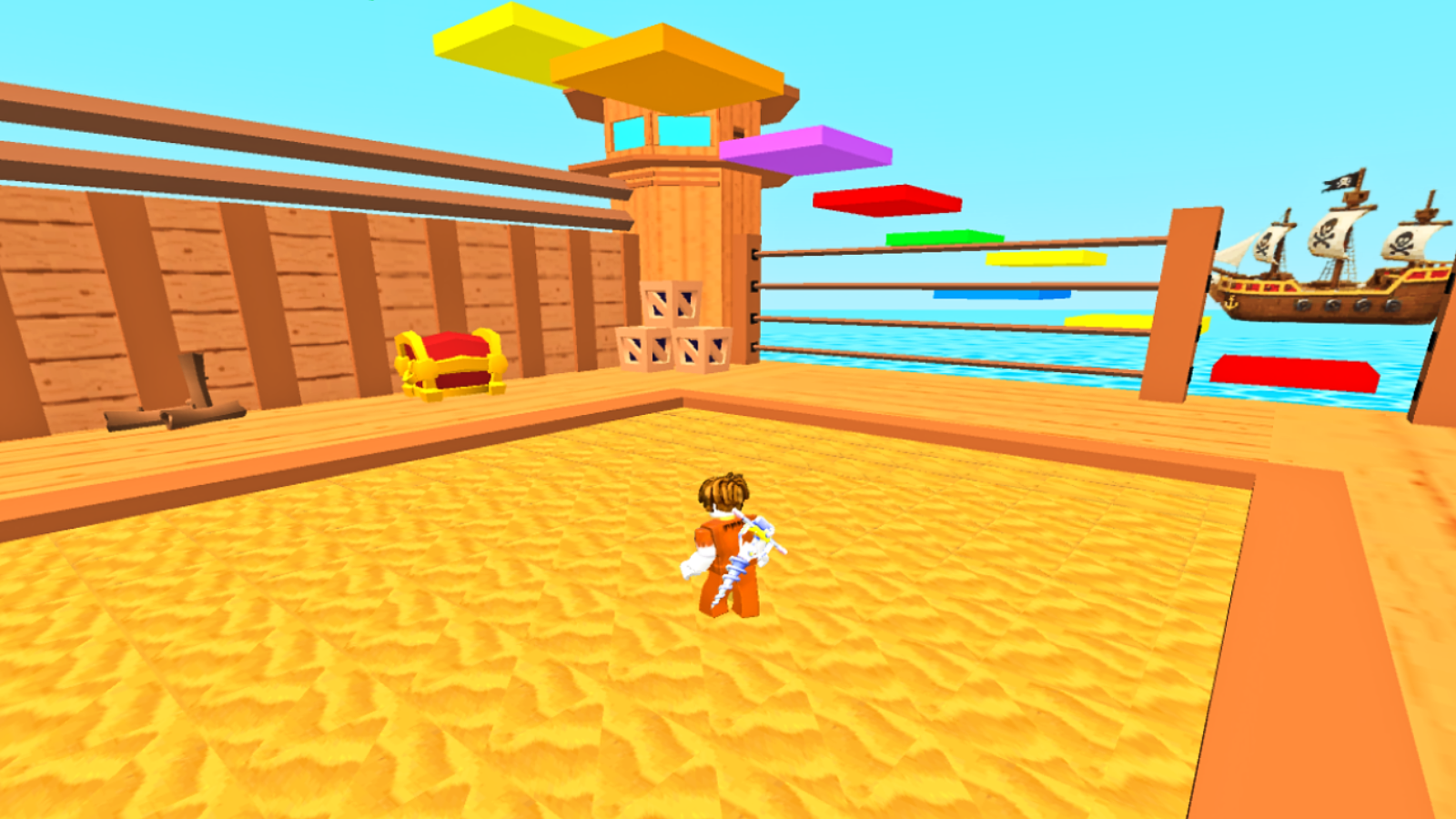 Обби: Копатель в тюрьме