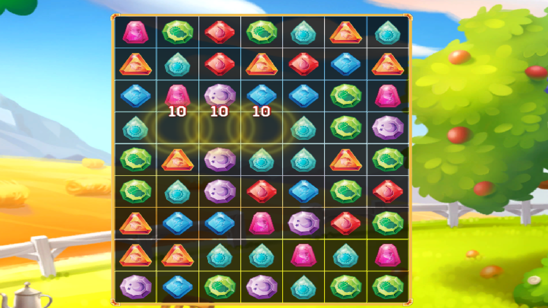 Властитель Драгоценностей - Три в Ряд