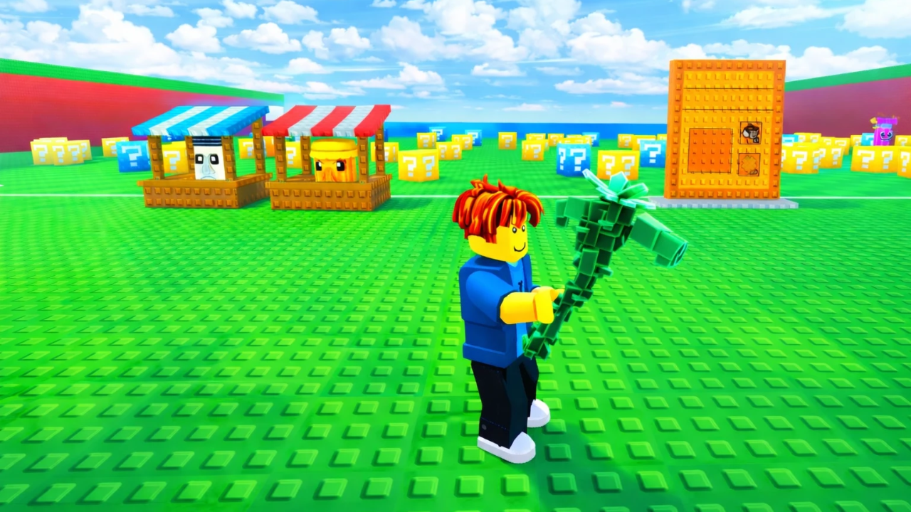 Сломай счастливый блок!