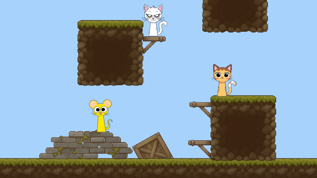 Спрунки Котики: Охота на Мышей