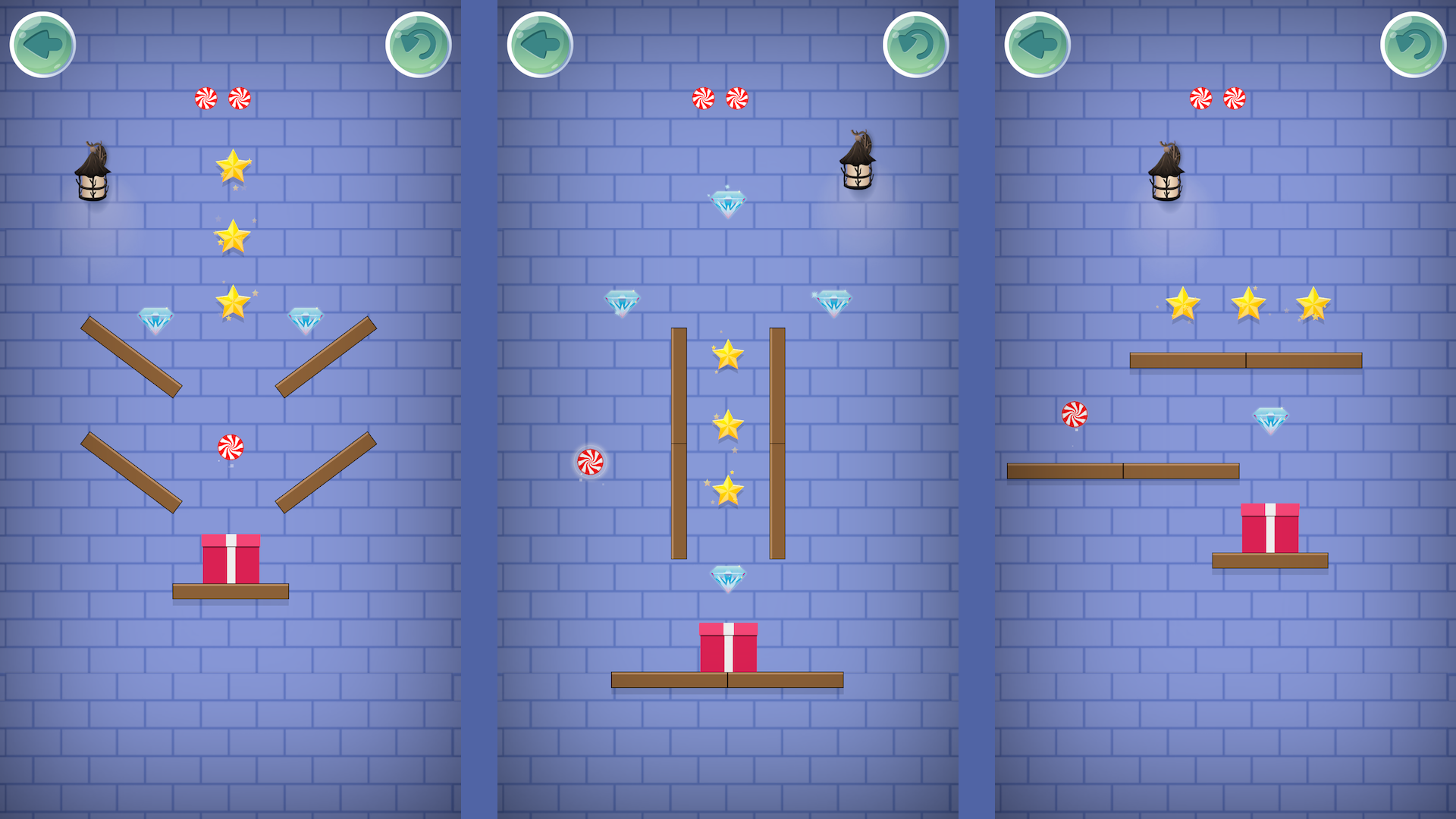 Сладкая конфетка - Головоломка с физикой