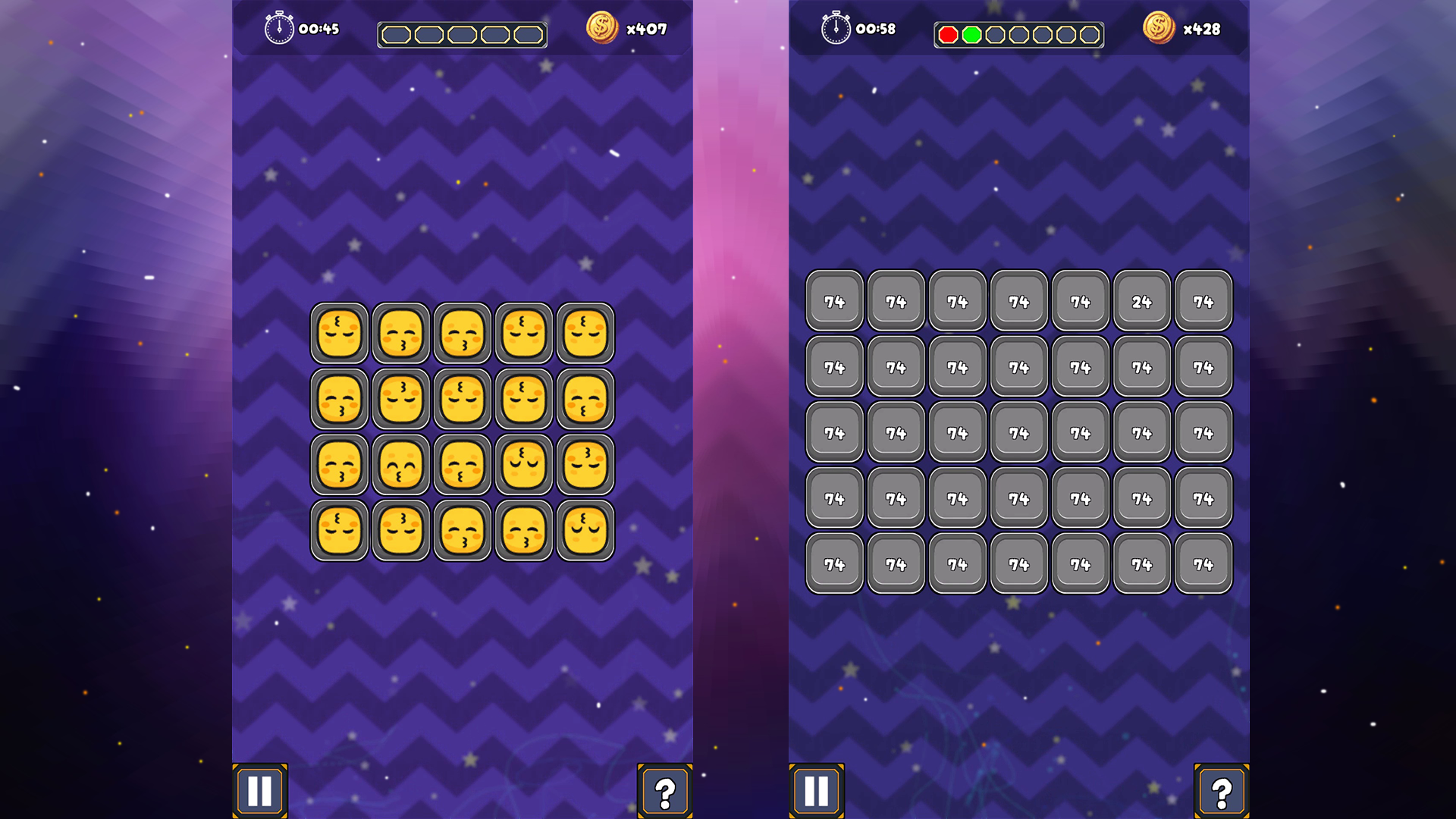 Найди Отличие: Плиточная Головоломка