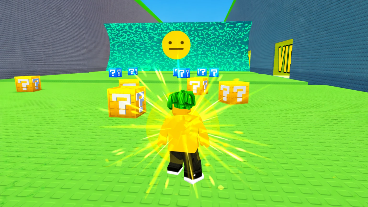 Убеги от волн ради счастливых блоков