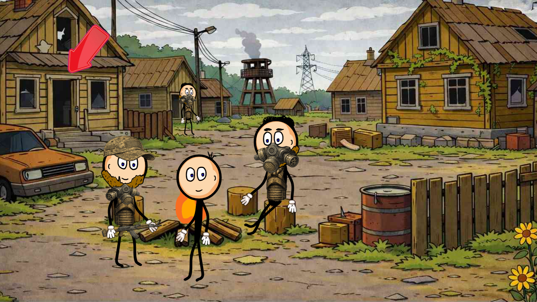 Сталкер Манюня путь в Припять. Глава 1