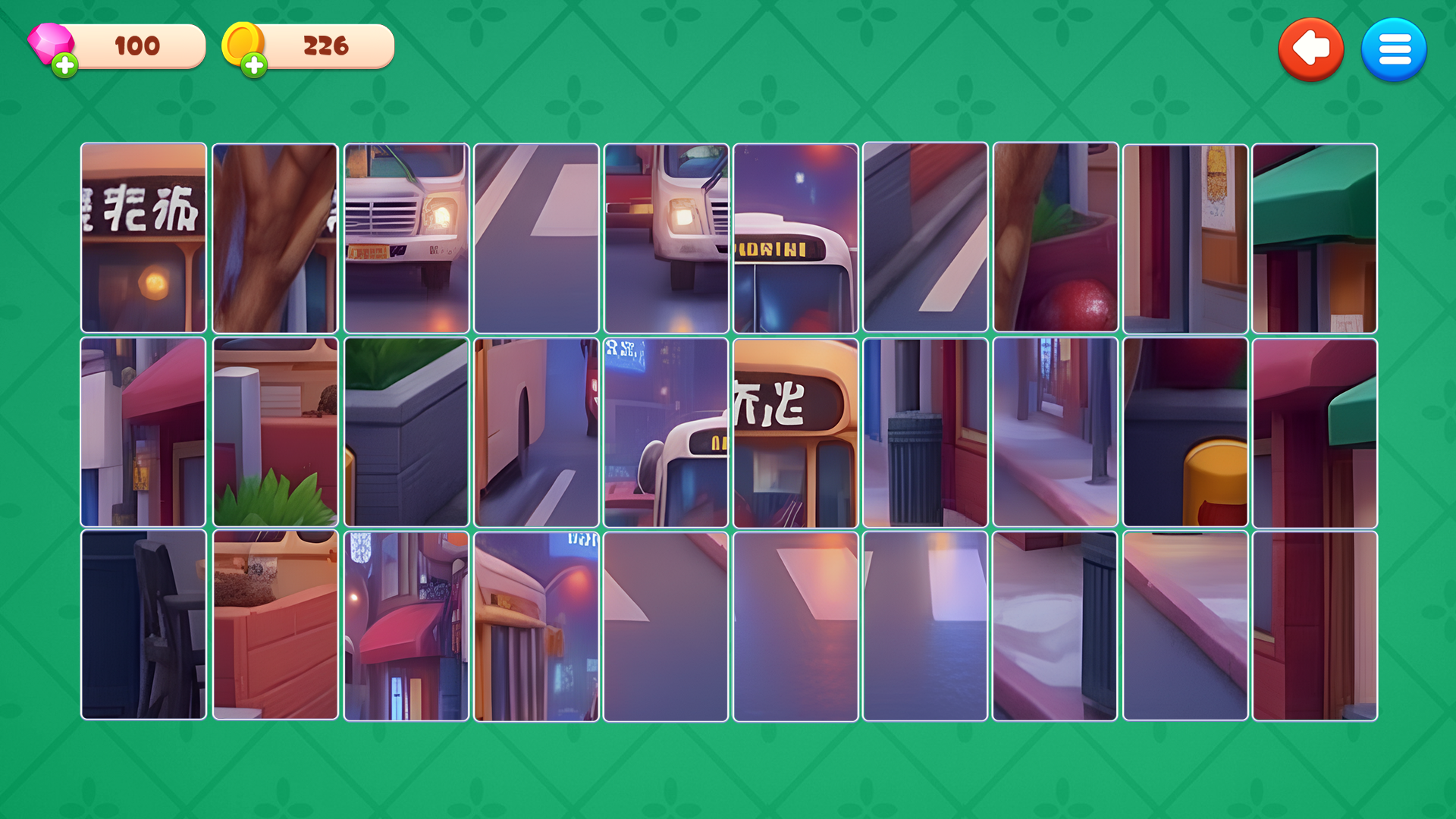 Пазл Пасьянс: Ежедневные пазлы