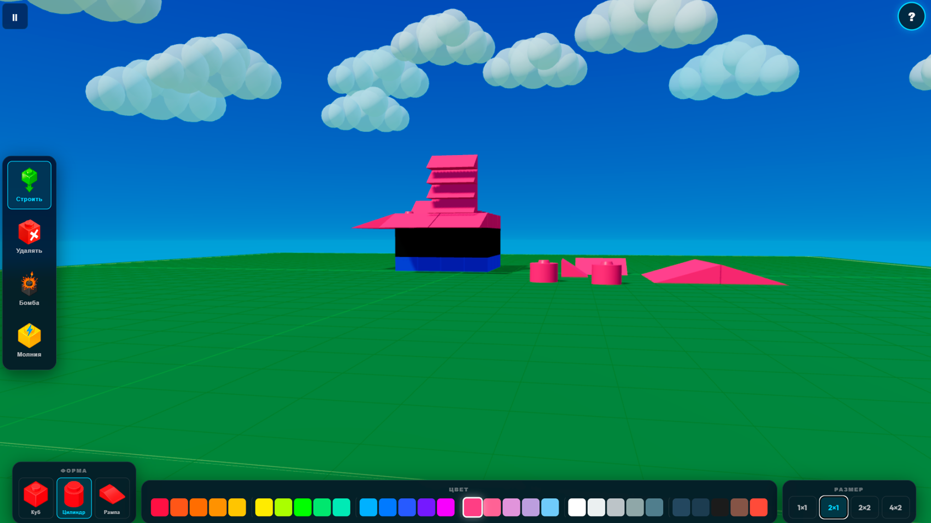 Мир Кубиков Собери Свой Конструктор