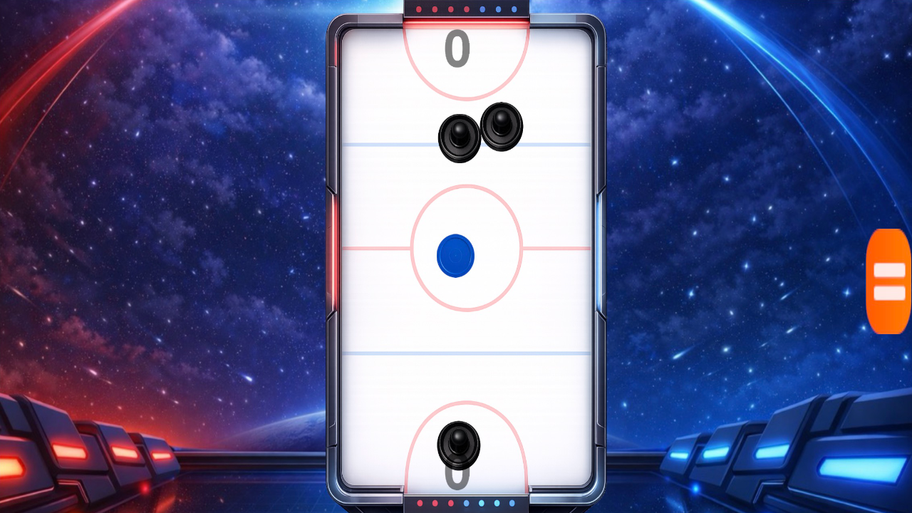 Аэрохоккей в 2D: Новые режимы и сложность!