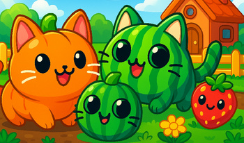 Brainrot Garden. Merge Cats