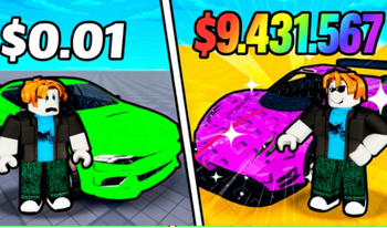 Obby: Grow Your Car Park! Brainrot Cars Tycoon +1