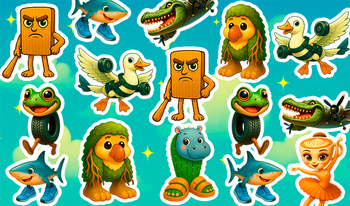 Итальянские животные: Слияние и кликер